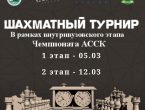 Шахматный турнир